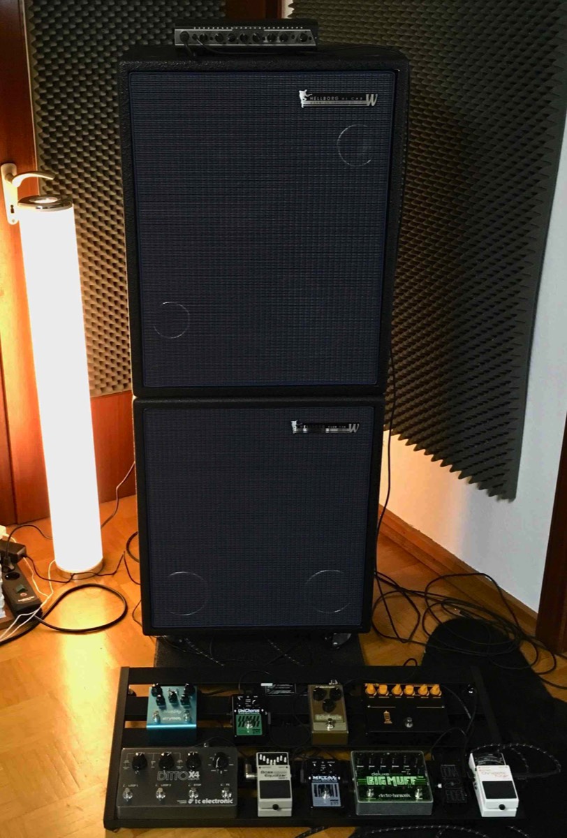 GR Amp/Warwick Boxen 2X12 / 1X15 / Board